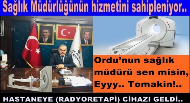 AKP Odu İl başkanı Halit Tomakin, halkı yanıltmaya devam ediyor..