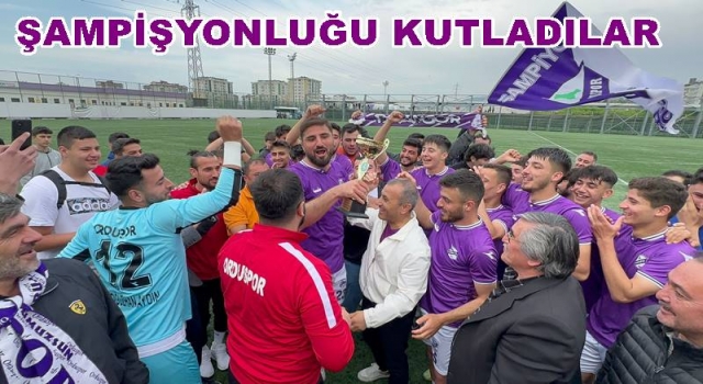 Efsane Orduspor, Namağalup olarak şampiyon oldu..