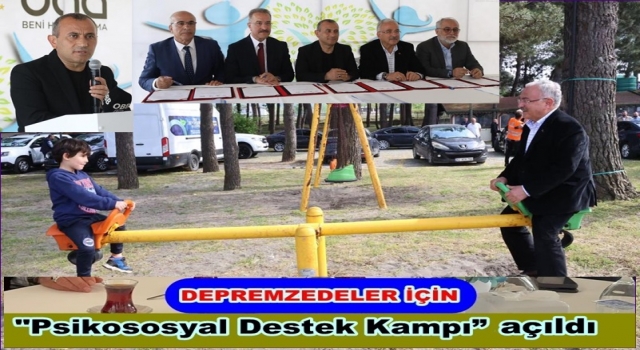Ünye Çınarsuyunda Psikososyal destek merkezi açıldı..