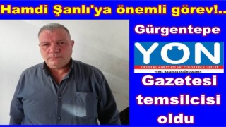 YÖN Gazetesi Gürgentepe’ye özel Muhabir ve temsilci atadı..
