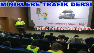 Altınordu Belediyesi ile Trafik işbirliği eğitimi..