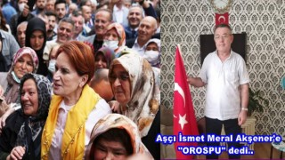 Ordu’lu aşçı İsmet Meral Akşener’e “OROSPU” dedi..
