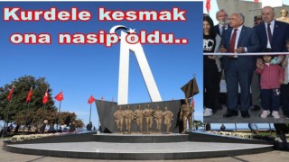 Ordu Şehitler Anıtı açılışı Başkan Güler’e nasip oldu..