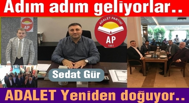 ADALET PARTİSİ İL BAŞKANLIĞINA ATANDI..