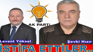 İki AKP. Meclis üyesi Partilerinden istifa ettiler.