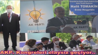 AKP. Perşembe İlçe başkanlığına Mehmet Çalış seçimle geldi..